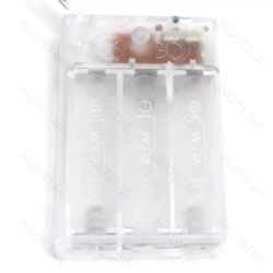 Lampki choinkowe 10 LED wisząca gwiazda 3 baterie AA -Ciepła biel,